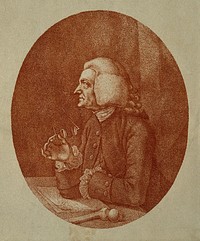 William Hunter. Coloured stipple engraving by J. Thornthwaite, 1780, after himself.