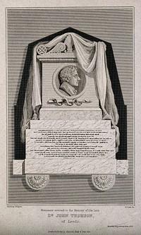 John Thomson. Line engraving by G. Cooke, 1822, after F. Chantrey.