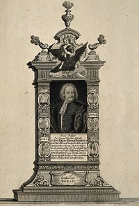 Johann Heinrich Guenther. Line engraving by G.P. Busch.