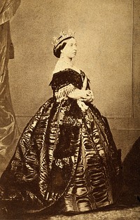 Queen Victoria. Photograph by C. Clifford, 1861.