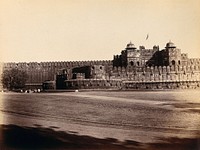 Agra Fort, Agra, India. Photograph, ca. 1900.
