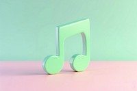 Green music icon text electronics headphones.
