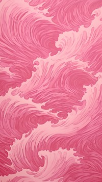 Pink wave pattern with some paint on it wallpaper abstract graphics.