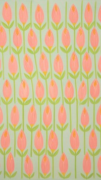 Pink tulip pattern backgrounds flower.