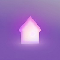Abstract blurred gradient illustration Home light lighting purple.