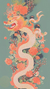 Chinese Dragon art pattern dragon.