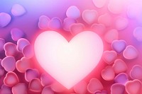 Hearts flower frame neon backgrounds abstract love.