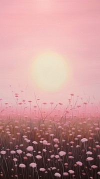 Pink space sunrise backgrounds outdoors nature.