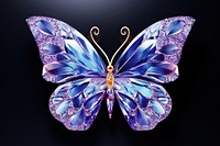 Butterfly gemstone jewelry accessories.