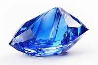Blue gemstone jewelry diamond.