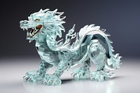 Traditional chinese dragon white representation creativity.