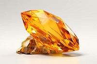 Yellow gemstone jewelry diamond.