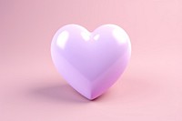 Heart heart lavender balloon.