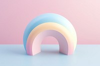 Rainbow rainbow architecture simplicity.