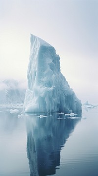 Iceberg nature outdoors winter.