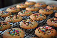 Baking cookies sprinkles dessert icing.