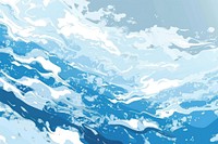 Illustration abstract arctic sea outdoors ocean backgrounds.