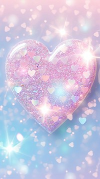 Light pastel heart backgrounds glitter shiny.