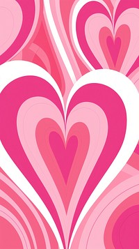 Pink and white heart pattern backgrounds creativity.