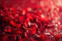 Red confetti background backgrounds nature flower.