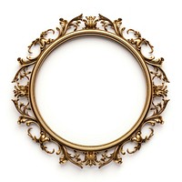 Jewelry circle locket frame.