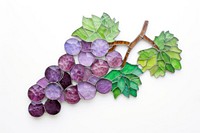 Mosaic tiles of grape grapes jewelry fruit.
