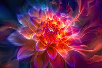Bloom flower abstract pattern dahlia.
