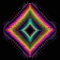 Diamond abstract pattern purple.