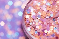 Holographic rose gold glitter backgrounds cosmetics.