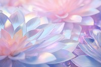 Holographic flower petals background backgrounds graphics pattern.