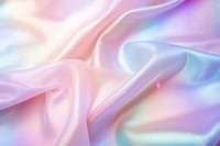 Holographic fabric texture backgrounds rainbow silk.
