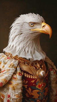 Animal art painting eagle.