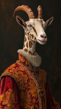 Animal livestock portrait giraffe