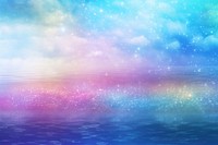 Holographic ocean background backgrounds outdoors glitter.