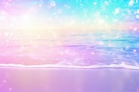 Holographic ocean background backgrounds outdoors glitter.