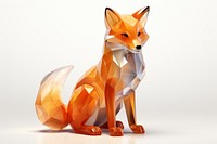 Fox shape animal mammal creativity.