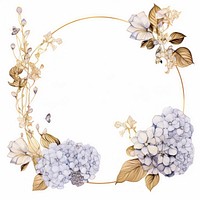 Gold of hydrangea wildflower frame accessories chandelier freshness.