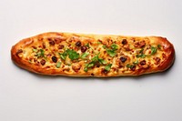 Turkish pide pizza bread food.