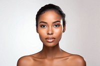 Beautiful jamaican woman portrait skin adult.
