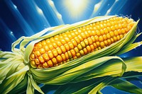 Corn plant food agriculture.