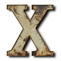 Vintage Alphabet X alphabet text old.