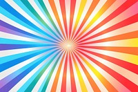 A rainbow abstract graphics pattern.