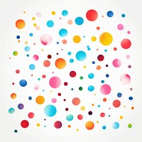 Colorful small spots backgrounds confetti pattern.