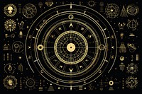 Illustration of ornament horoscope backgrounds diagram architecture.