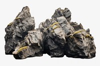 Icelandic rocks mineral anthracite driftwood.