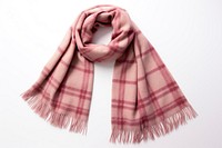 Knitted scarf or plaid white background outerwear clothing.