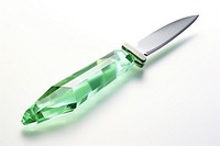 Knife gemstone jewelry weapon.