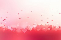 Crown and hearts gradient backgrounds petal red.