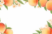 Peach border peach backgrounds fruit.