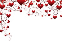 Valentines line horizontal border backgrounds pattern abstract.